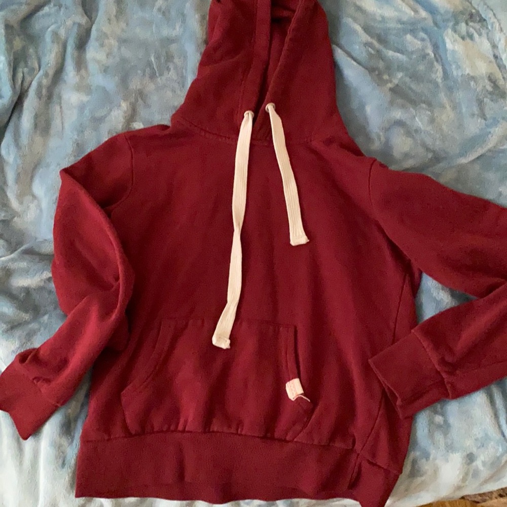 Red hoodie!